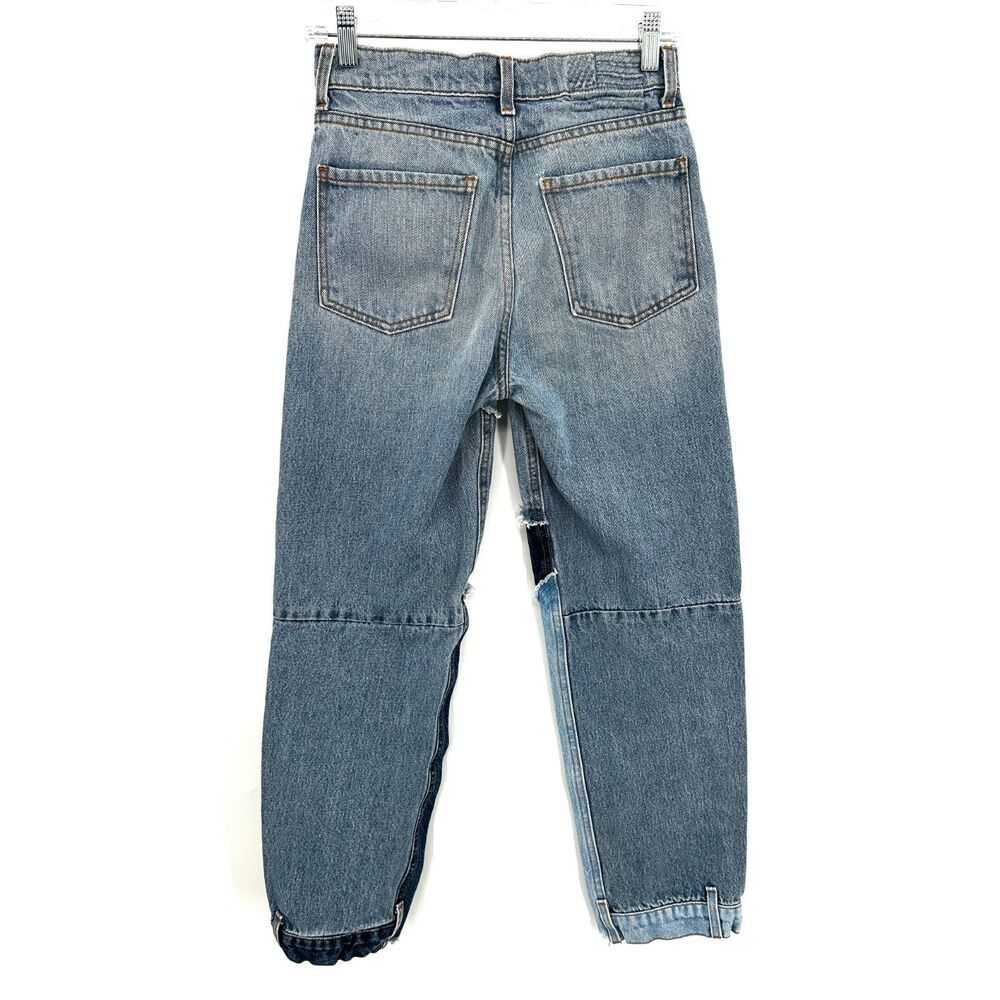 Revice Matchmaker Patchwork High Rise Straight Le… - image 2